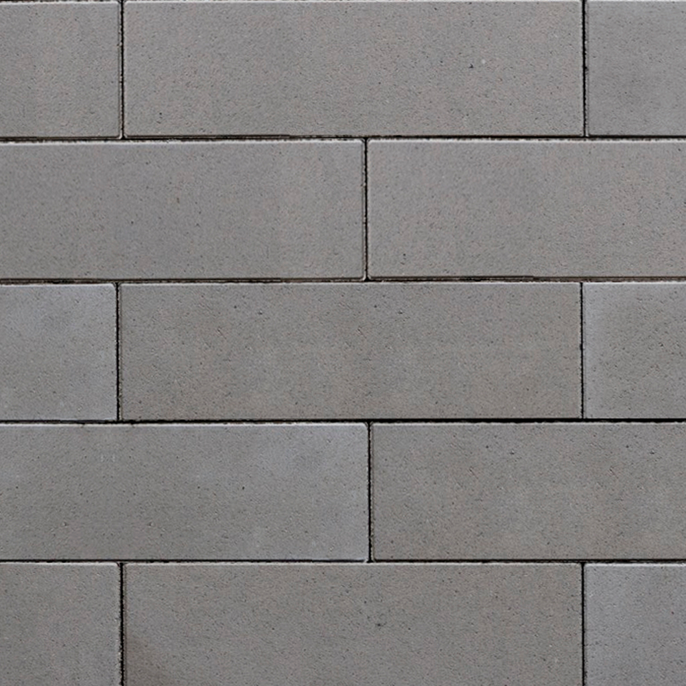 Тротуарная плитка ПРЯМОУГОЛЬНИК 900х300 мм - Стандарт Серый