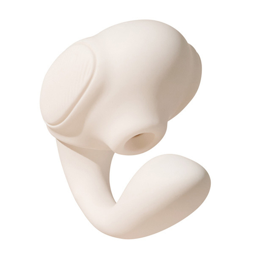 Вибратор с вакуумной стимуляцией BeYourLover Tilly Squeeze Me Touch Responsive Wearable Suction & Tapping Vibrator CA594B