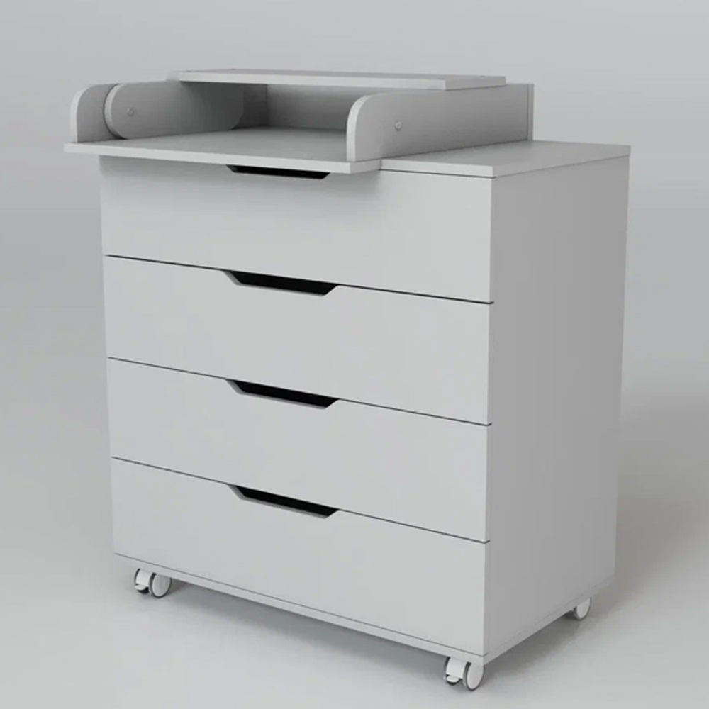 Комод пеленальный Incanto Юг 800/4 серый