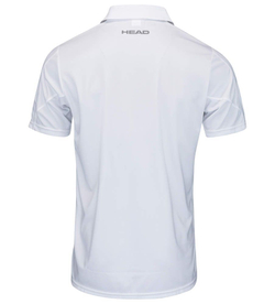 Мужское теннисное поло Head Club 22 Tech Polo Shirt M - белый