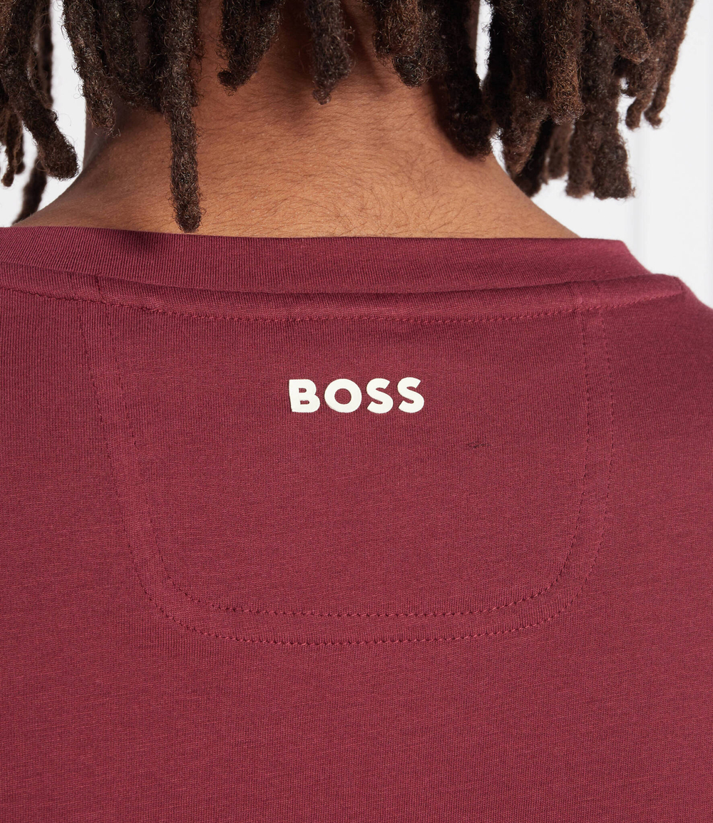 футболка tee 1 BOSS GREEN - бордовый(50477616)