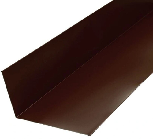 Планка примыкания 250х150х2000 RAL 8017 коричневый