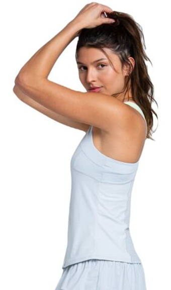 Женский топ теннисный Lucky in Love Steel Going Strong Play On Tank with Bra