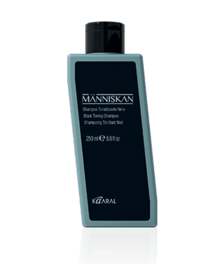 Шампунь Маннискан Каарал тонирующий черный 1000мл