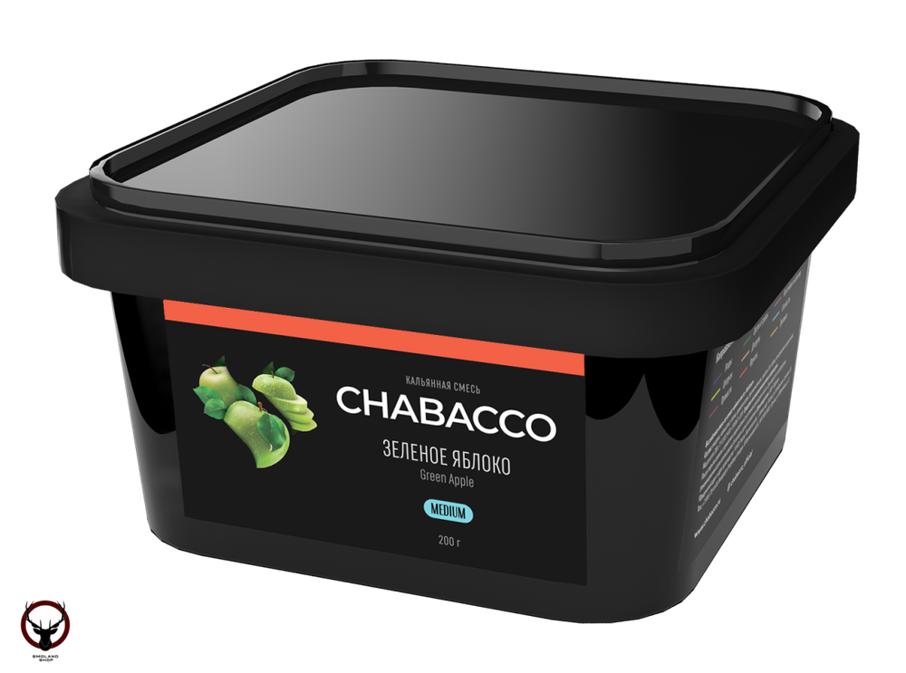 Chabacco MEDIUM - Green Apple (200g)