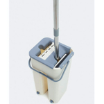 Комплект для уборки "Швабра инновационная ZALEL" (ведро с отжимом 3л + плоская швабра) TF02