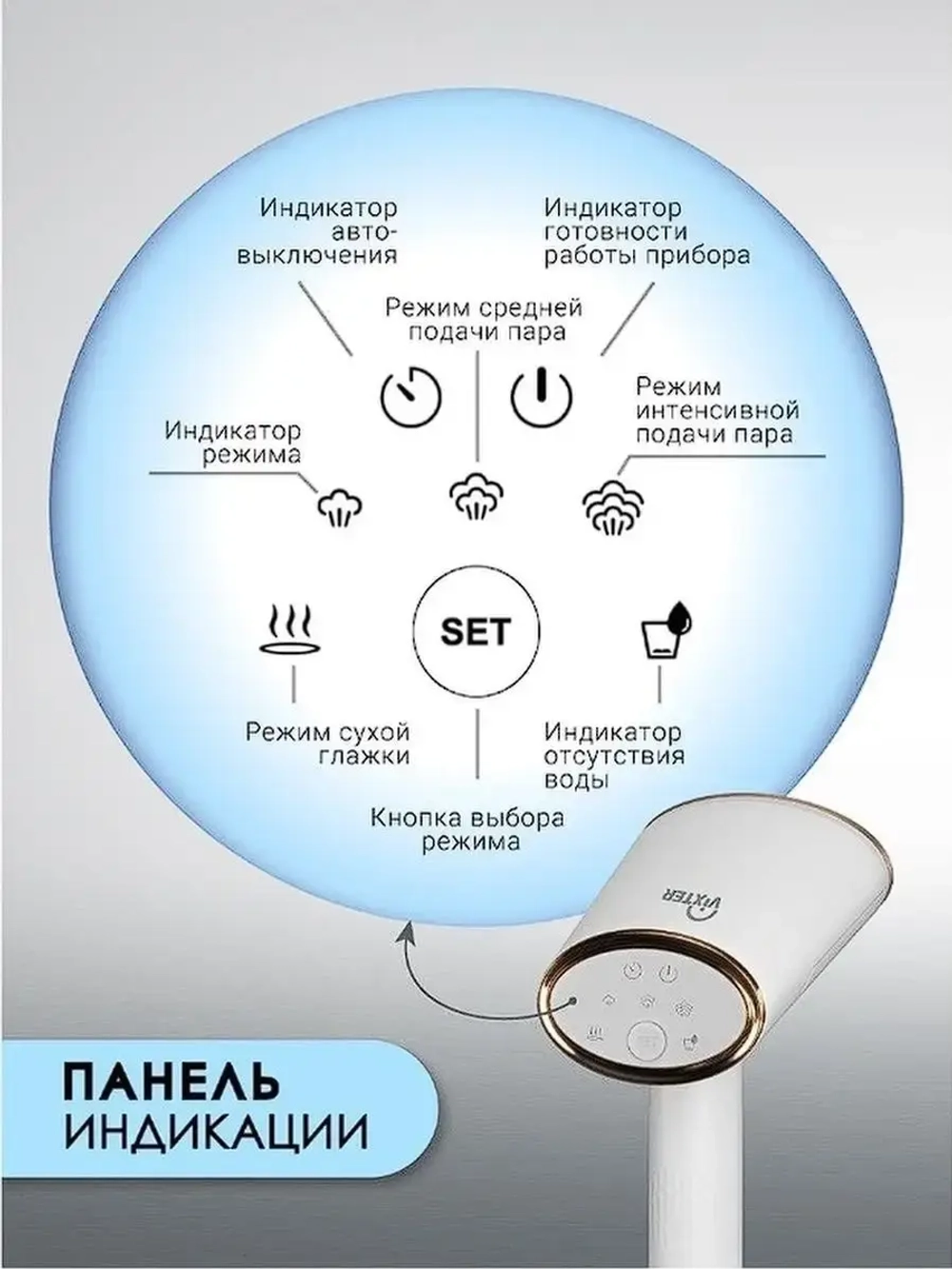 Отпариватель для одежды ручной GSH-2200