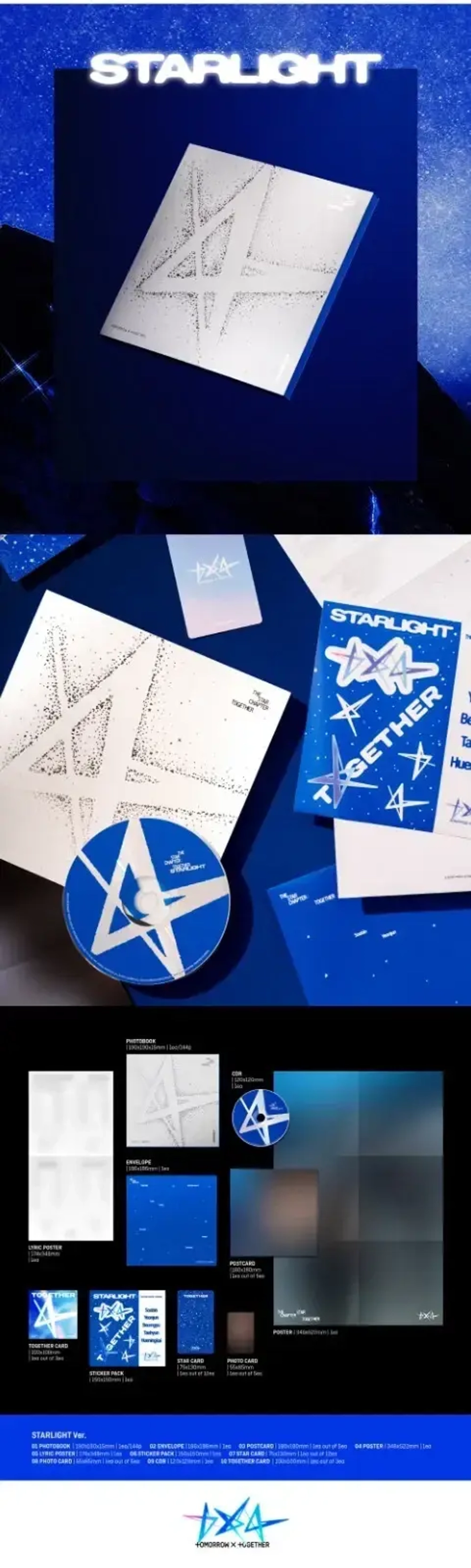 Альбом TXT - The Star Chapter : Together (Etched ver.)