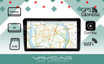Магнитола для Toyota 200х100мм (рамка 9) - Vaycar VA77U-0007 на Android 13, 8-ядер, 2Гб-32Гб, 4G SIM-слот