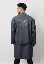 Шапан шерстяной OYU TOLQYN GREY