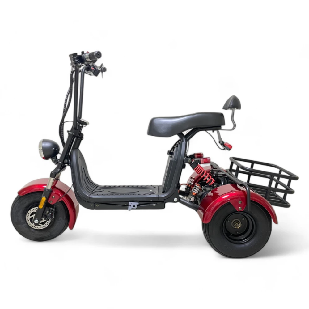 Электротрицикл CityCoco X5 trike mini красный