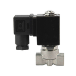 Two way normally closed with zero pressure differential electric solenoid valve ElephantVS2W-701 P-Z-NC PTFE G 24V, body material - stainless steel AISI 304, seal - PTFE, with coil YS-018 24V