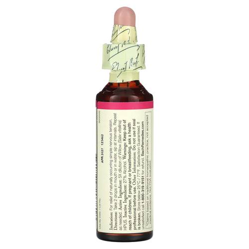 Bach, Original Flower Remedies, ива, 20 мл (0,7 жидк. унц.)