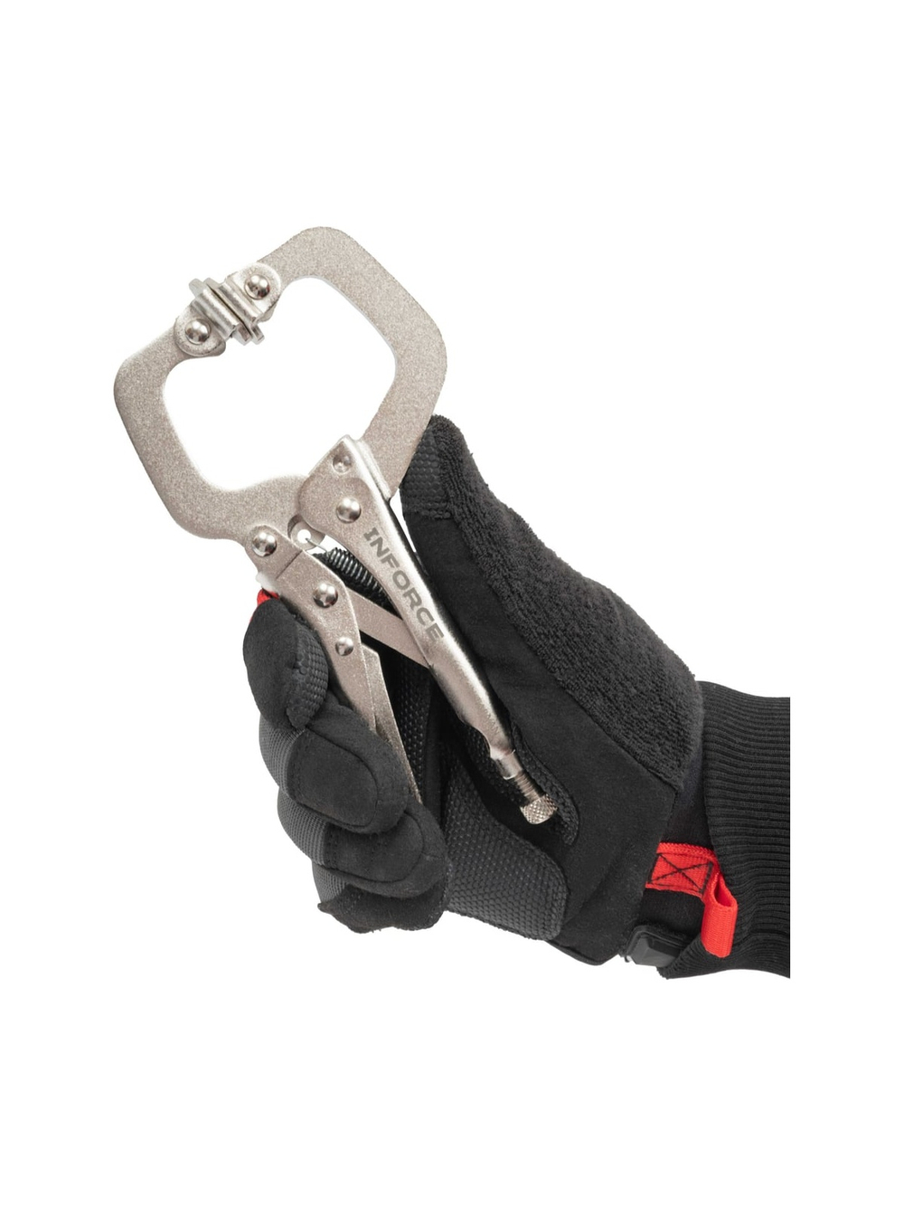 Ручные тиски Inforce глубокого захвата 6 06-03-50