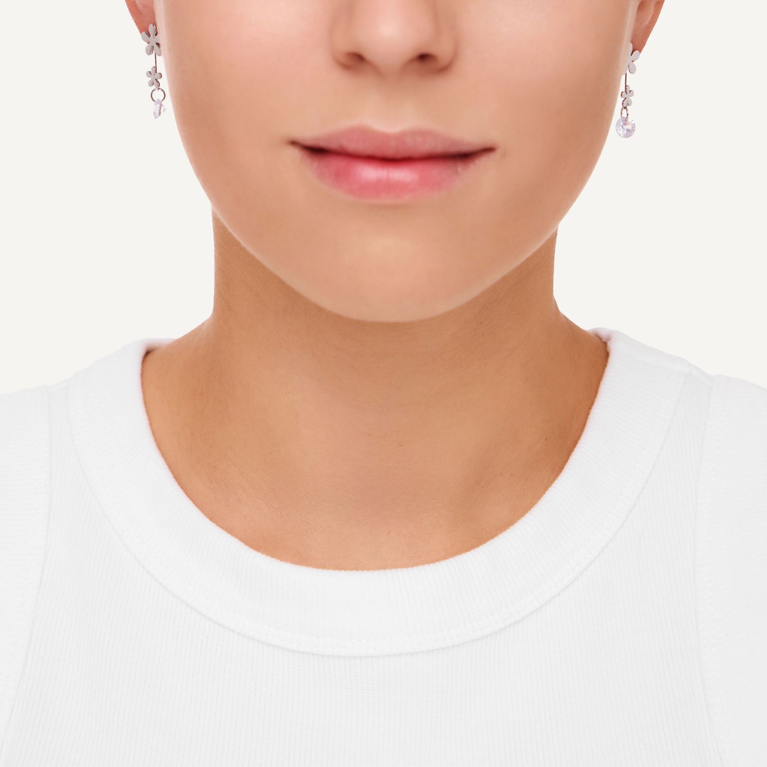 Серьги Bikini Bottom Earrings – Silver