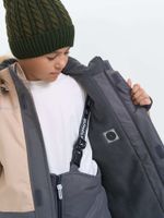 Костюм зимний с системой роста "Графит" 7+