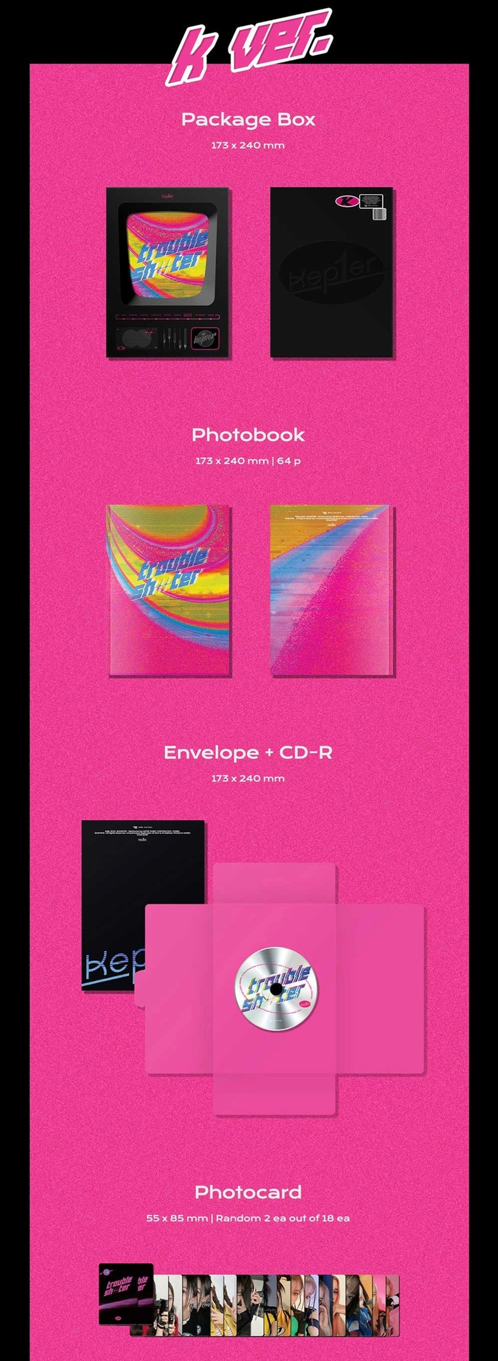 Альбом Kep1er - TROUBLESHOOTER