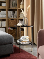 Журнальный стол - ÄSPERÖD / АSPERОD IKEA/ ЭСПЕРЕД ИКЕА, 45 см, черный