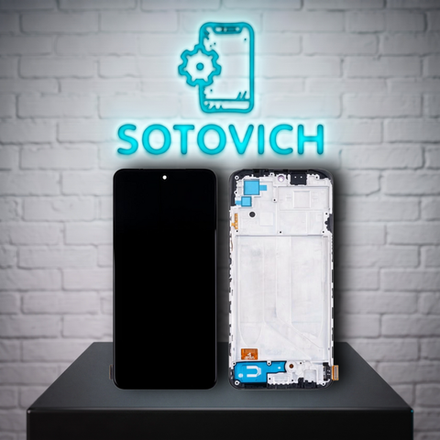 Дисплей для Xiaomi Redmi Note 10/10S/Poco M5s модуль с рамкой (OLED)