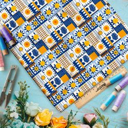 Ткань премиум мембрана графический конфетти