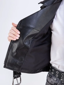 Косуха женская натуральная куртка кожаная Турция