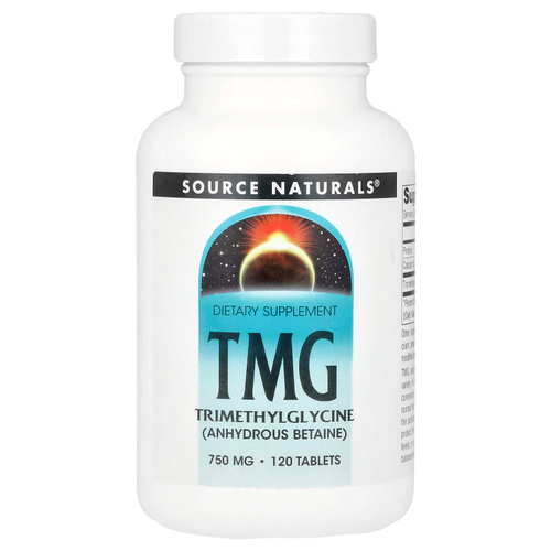 Source Naturals, TMG, 120 таблеток