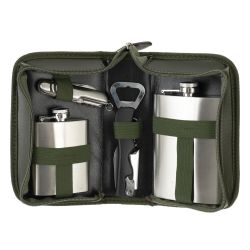 GAEM Набор для пикника 4 предм. (фляжка 220 мл, фляжка, 2 мультитула), L12 W65 H18,5 см