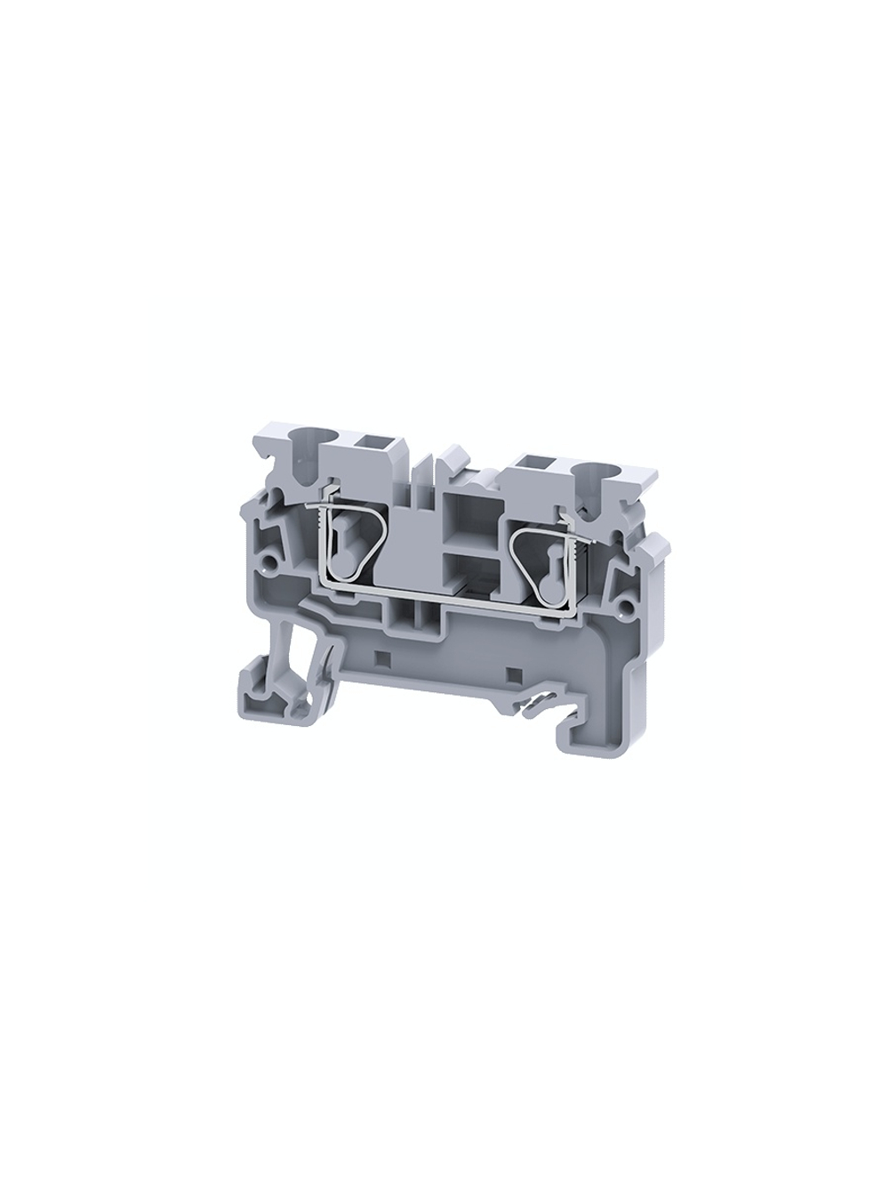 Клемма проходная пружинная OptiClip CX-4-I-32A-(0.2-4) сер. КЭАЗ 289713