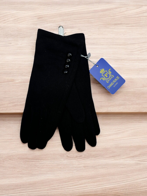 Перчатки. Женские. Верх: Трикотаж. Подклад: Плюш-флис. 12 шт в упаковке.