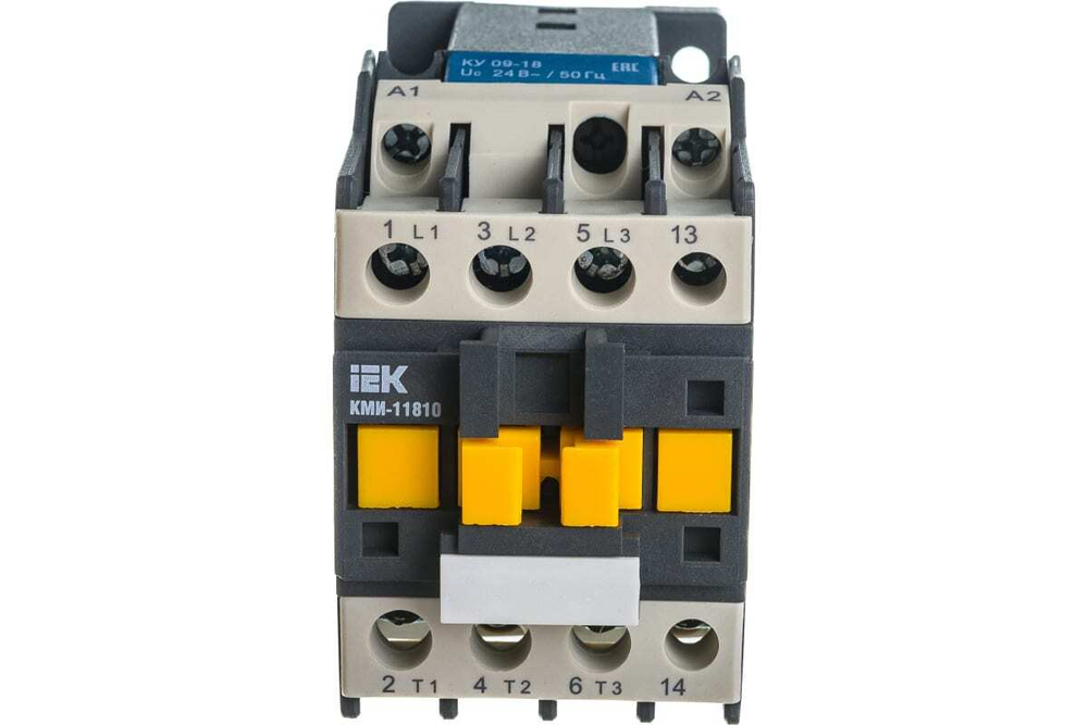Контактор КМИ-11810 18А 24В/АС3 1НО IEK