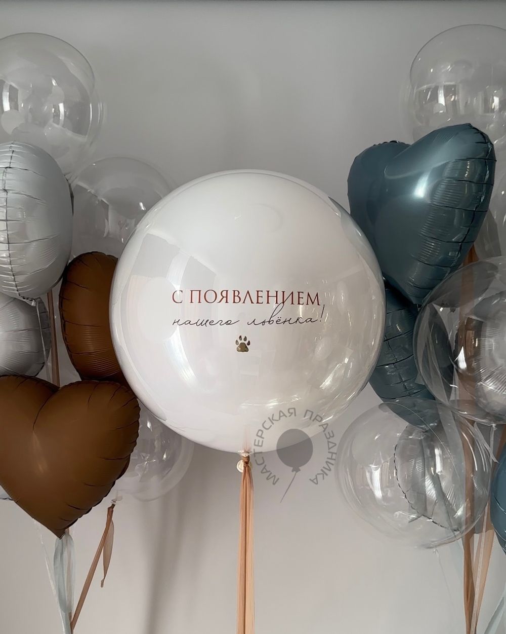 Воздушные шары на выписку №8774  Изображение2