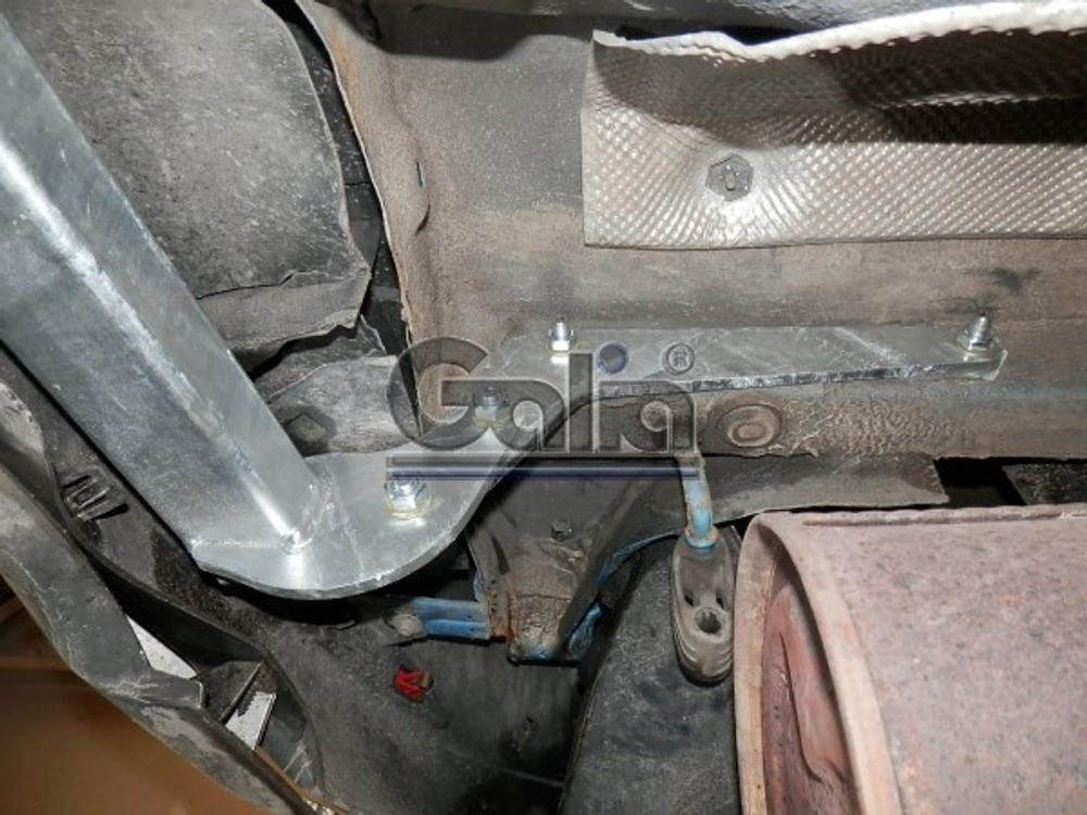 Фаркоп оцинкованный Galia D044C для Renault Sandero 2014-, Renault Sandero Stepway 2014-(паспорт и сертификат в комплекте)(без электрики)