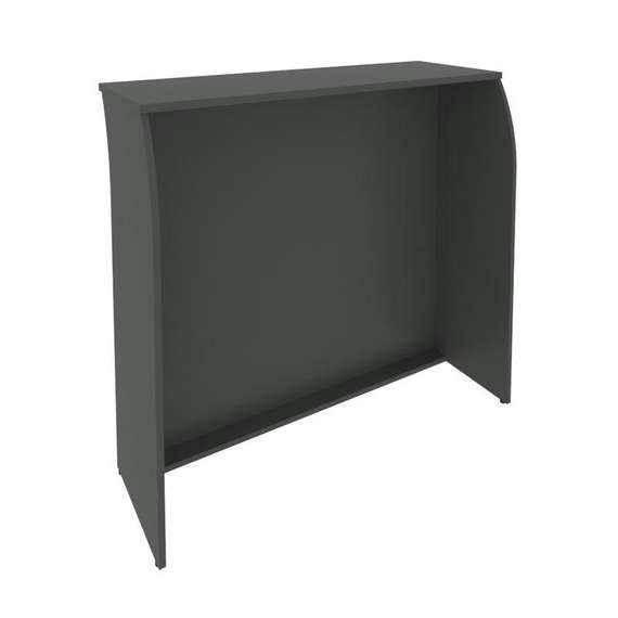 Riva Стойка ресепшн А.РС-2 Антрацит NEW 1244*506*1150