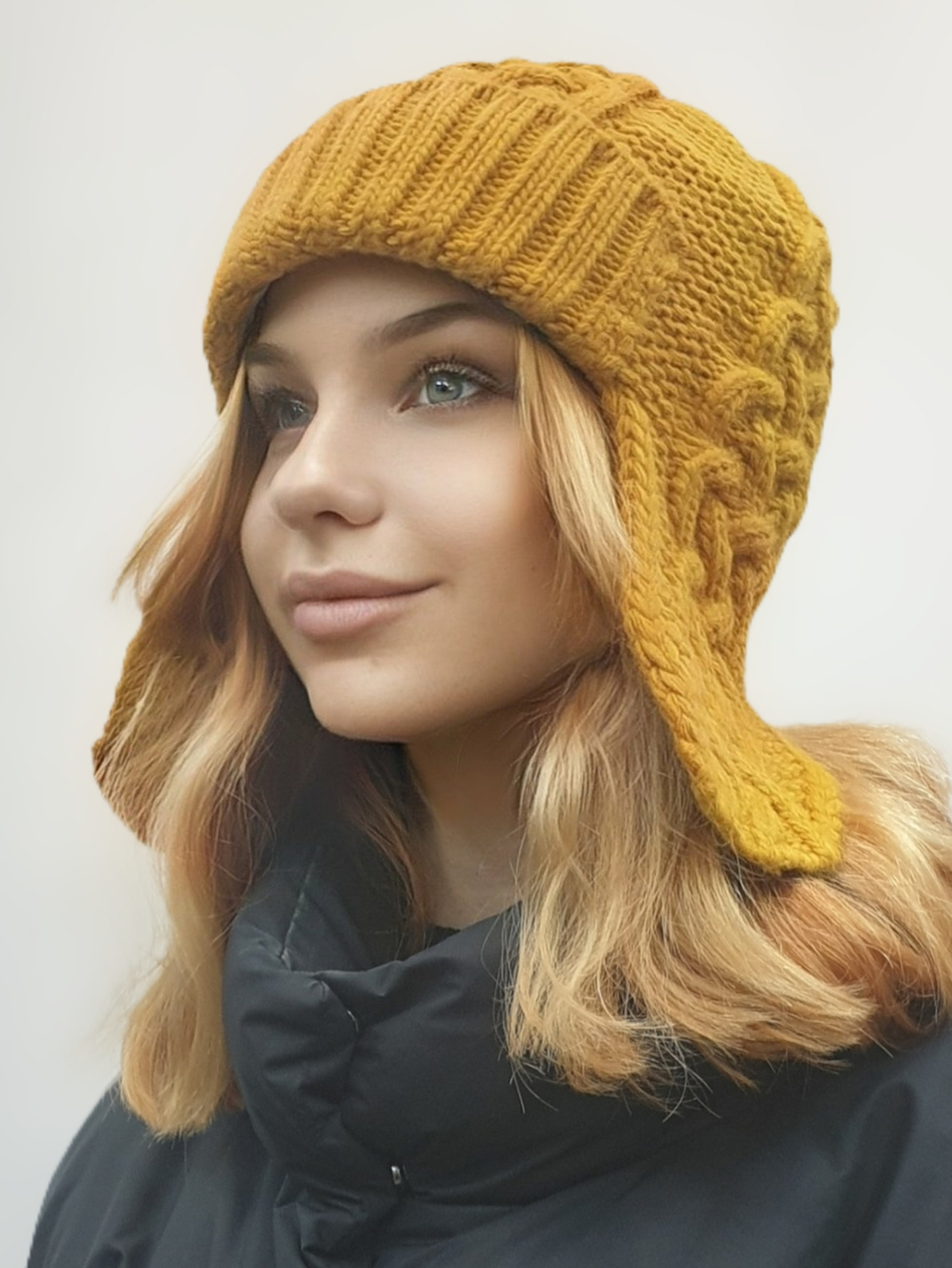 Шапка ушанка АЙС (Флис)