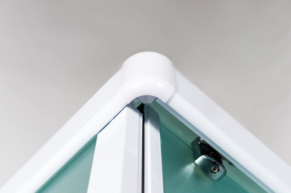 Душевая кабина Esbano (Эсбано) ES-L100CKR, с низким поддоном, с электрикой и LED освещением, 100х100х210