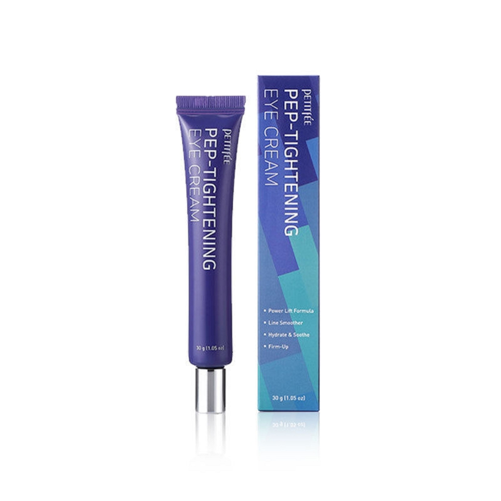 Petitfee Pep-Tightening Eye Cream антивозрастной пептидный крем для век с лифтинг-эффектом