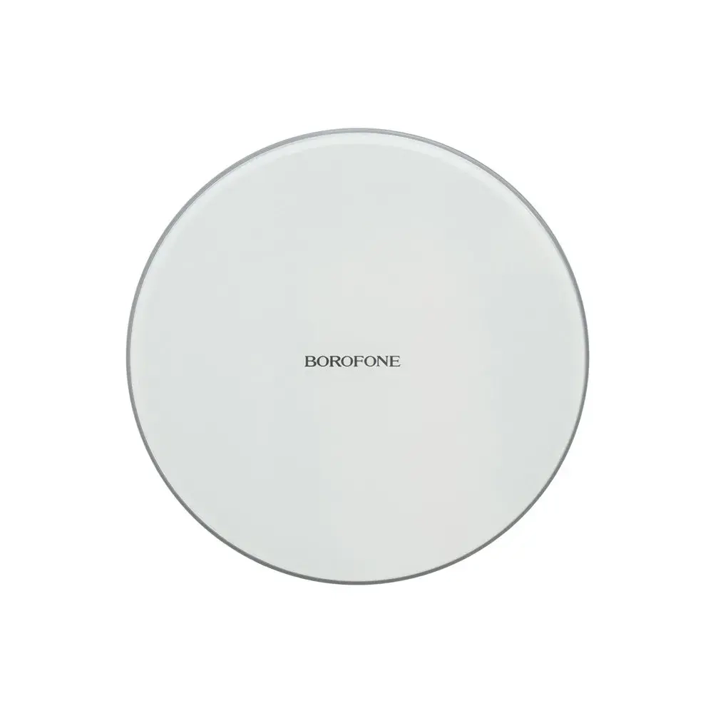 Беспроводное зарядное устройство Borofone BQ3 Preference Wireless Charger (Silver)