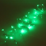 Гирлянда для дома «Льдинка» на батарейках 2,0 м 20 ламп LED, 3 реж, IP-20, Зеленый