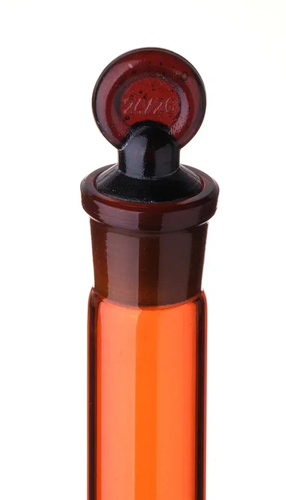 Колба мерная, 1000 мл, темное боросиликатное стекло, пробка стекло