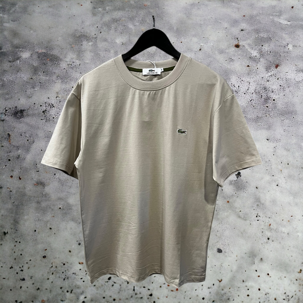 Футболка Lacoste #4 • Бежевый