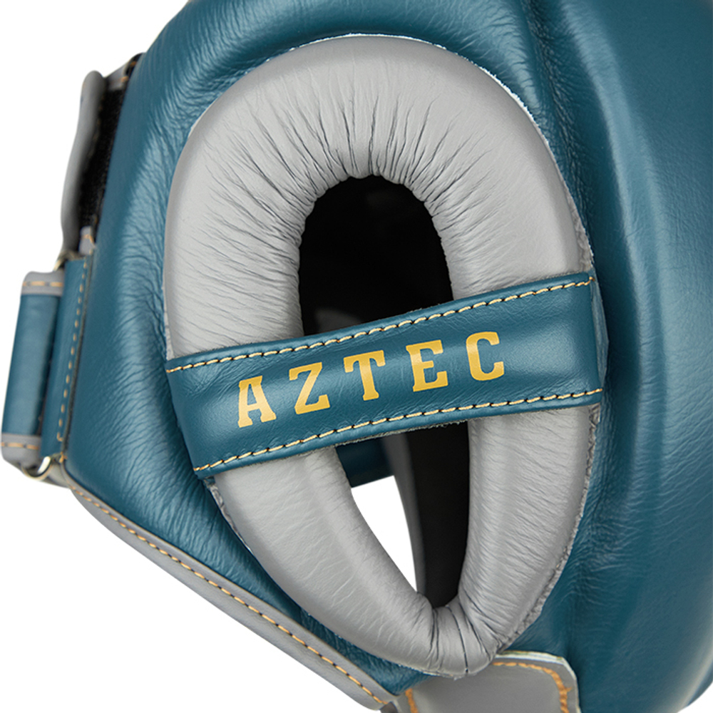 THBHMX-57 боксерский шлем AZTEC синий/серый