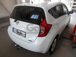 Оцинкованный фаркоп на Nissan Note 2013-2020 (без электрики), Galia N057A