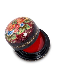 Народные промыслы ШК-30/ 17 Шкатулка «Букет» сред. Николаева