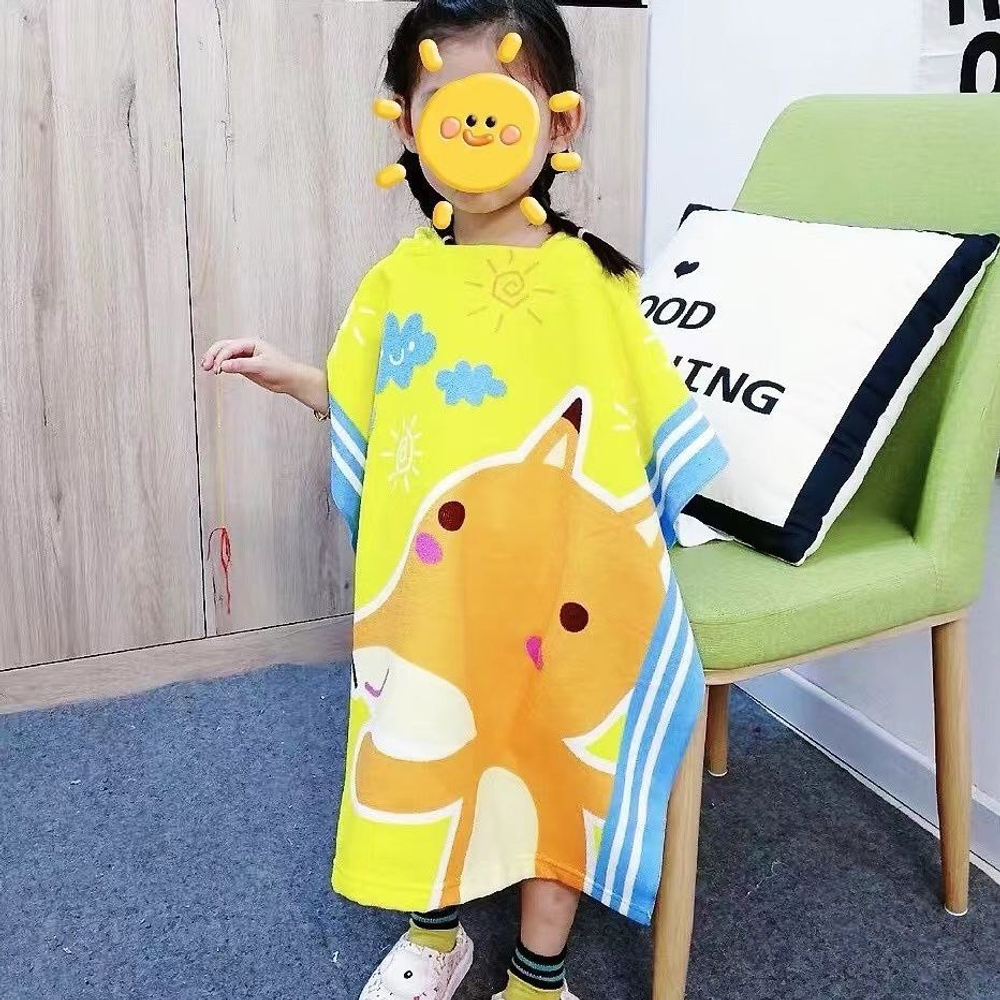 Детское полотенце - пончо