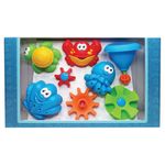 Игрушки для ванны в наборе, пластиковые, 6 шт., НОРДПЛАСТ, 741