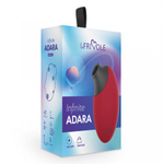 Бесконтактный вакуумный стимулятор клитора Adara, цвет бордовый (INFINITE) (One Size)