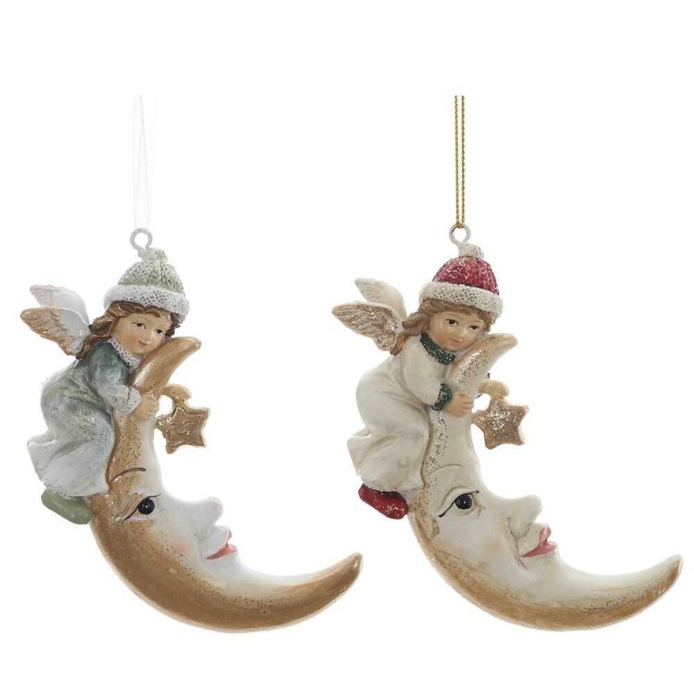 GAEM Фигурка декоративная подвесная "Ангел", L5,5 W2,5 H10 см, 2в.