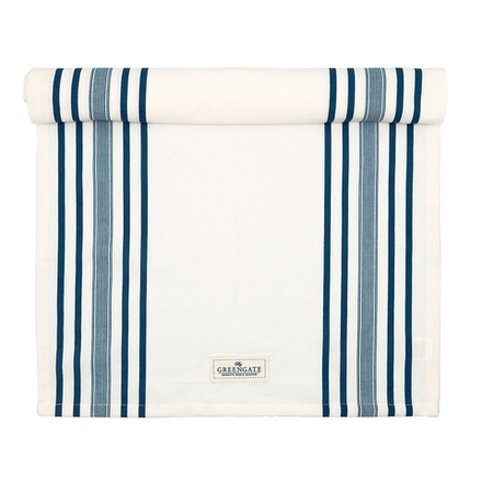 Столовая дорожка Glance blue, 45х140 см