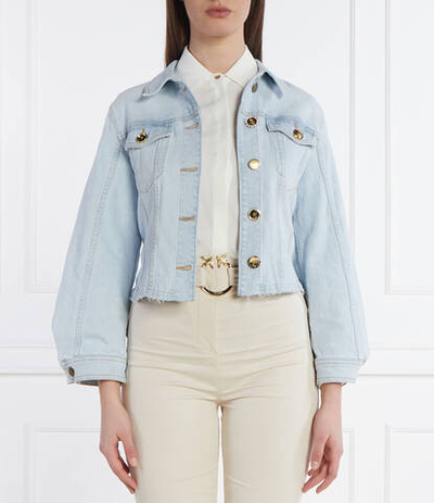 Джинсовая куртка BOB GIUBBINO Pinko - голубой(100585 A1MV)