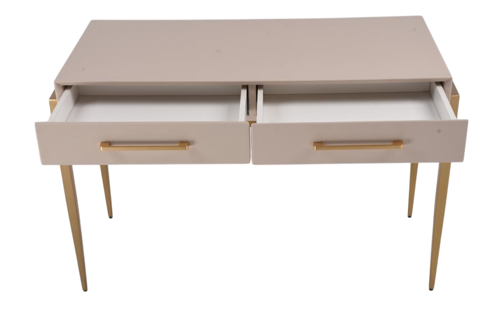 Стол-консоль Ist Casa Роззи с 2-мя ящиками, 120х55х78 см, бежевый